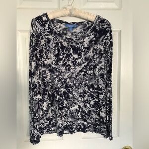 Vera Wang long-sleeved top